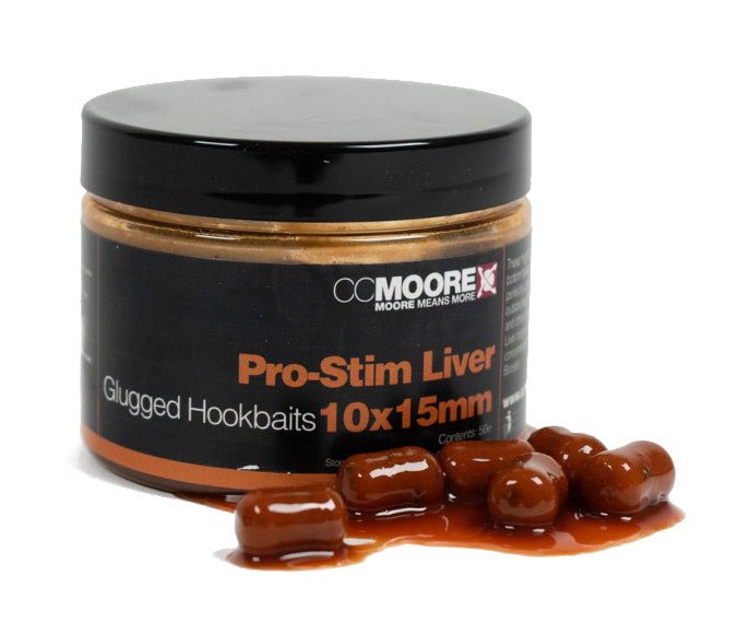 CCMOORE - Pro - stim Liver Glugged Hookbaits - Hengelsport De Goeie Vangst