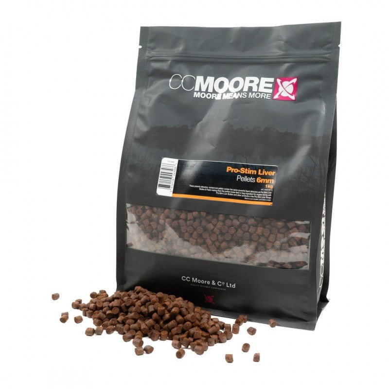 CCMOORE - Pro - stim Liver Pellets | 1kg - Hengelsport De Goeie Vangst
