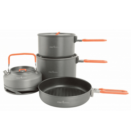Fox Carp - Cookware Large 4 - Delige Set - Hengelsport De Goeie Vangst