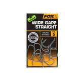 Fox Carp-Edges Wide Gape Straight Haken-2 - Hengelsport De Goeie Vangst