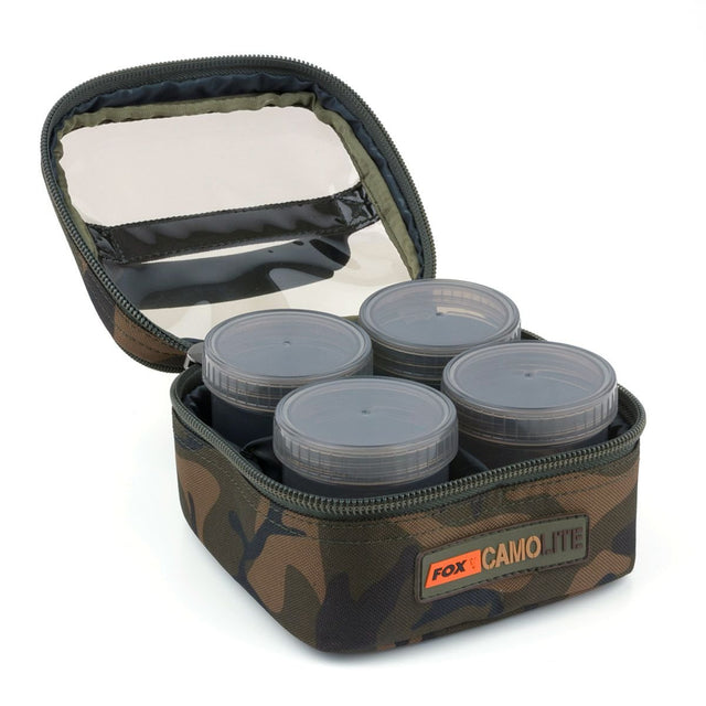 Fox Carp - Camolite Glug 6 Pot Case - Hengelsport De Goeie Vangst