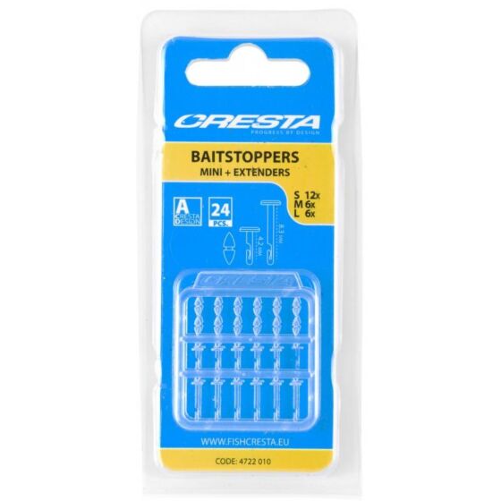 Cresta - Baitstoppers Mini + Extenders - Hengelsport De Goeie Vangst