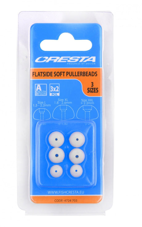 Cresta - Flatside Soft Pullerbeads - Hengelsport De Goeie Vangst