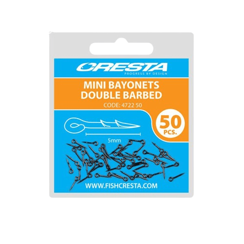 Cresta - Mini Bayonets Double Barbed - Hengelsport De Goeie Vangst