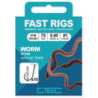 CTEC - Fast Rigs Worm Baitholder - Hengelsport De Goeie Vangst