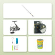 Daiwa Caldia forel sbirolino set met originele productfoto’s
