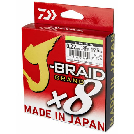 Daiwa - J - Braid Grand X8 | 270m - DJB300 - Hengelsport De Goeie Vangst