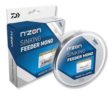 Daiwa - N'Zon Sinking Feeder Mono 300m - Hengelsport De Goeie Vangst