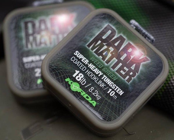 Korda - Dark Matter Super - Heavy Tungsten Coated Hooklink | 10m - Hengelsport De Goeie Vangst