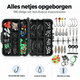 De Goeie Vangst-188-delige Visaccessoires Set met Tacklebox - De Goeie Vangst