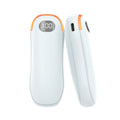 De Goeie Vangst-2-in-1 Elektrische Handwarmer & Powerbank – Dubbelzijdige Verwarming met Digitaal Display-Ivoor Wit - De Goeie Vangst