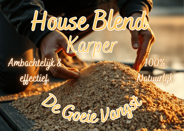De Goeie Vangst - House Blend Karper Grondvoer | 2kg - Hengelsport De Goeie Vangst