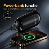 De Goeie Vangst-Oplaadbare Zelfverwarmende Handwarmer 5000mAh-Zwart - De Goeie Vangst