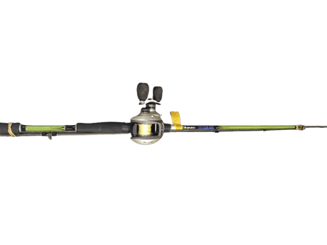 De Goeie Vangst-Tweedehands Gunki Plug In C-MH Baitcastset 1.90m 10-35g met Baitcastmolen - De Goeie Vangst