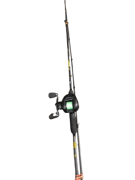 De Goeie Vangst-Tweedehands La Moustique Baitcastset 1.98m 7-21g met Baitcastmolen - De Goeie Vangst