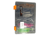 De Goeie Vangst-Tweedehands Shads Assortiment met Tacklebox – Diverse Kleuren - De Goeie Vangst