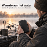 De Goeie Vangst-Waterdichte Oplaadbare Handwarmer 10000mAh-Zwart - De Goeie Vangst