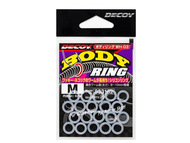 Decoy-Body Ring WH-03 silikonowy Aasringen-Medium - De Goeie Vangst