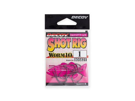 Decoy-Shot Rig Worm10 Dropshothaak-2 - De Goeie Vangst