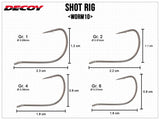 Decoy-Shot Rig Worm10 Dropshothaak-2 - De Goeie Vangst