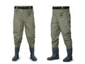 Delphin-Waist Waders HRON Taille Waadbroek-Groen-43-Hengelsport De Goeie Vangst