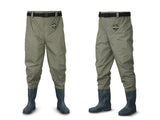 Delphin-Waist Waders HRON Taille Waadbroek-Groen-43-Hengelsport De Goeie Vangst