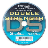 Drennan-Double Strength 100m-Clear-0.185mm-Hengelsport De Goeie Vangst