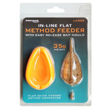 Drennan-In-Line Flat Method Feeder & Mal | Large - Hengelsport De Goeie Vangst