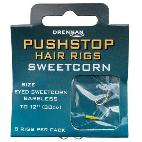Drennan - Pushstop Hair Rigs Sweetcorn - Hengelsport De Goeie Vangst