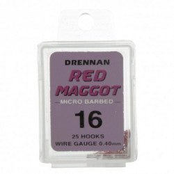 Drennan - Red Maggot Haken - Hengelsport De Goeie Vangst