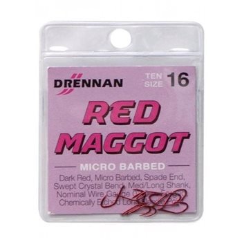 Drennan - Red Maggot Micro Barbed - Hengelsport De Goeie Vangst