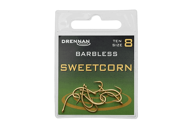 Drennan - Sweetcorn Barbless - Hengelsport De Goeie Vangst