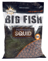 Dynamite Baits - Big Fish Boilies | Peppered Squid | 1kg - Hengelsport De Goeie Vangst