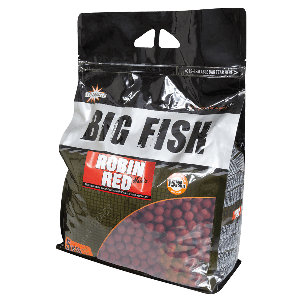 Dynamite Baits - Big Fish Robin Red Boilies | 1kg -  - Hengelsport De Goeie Vangst