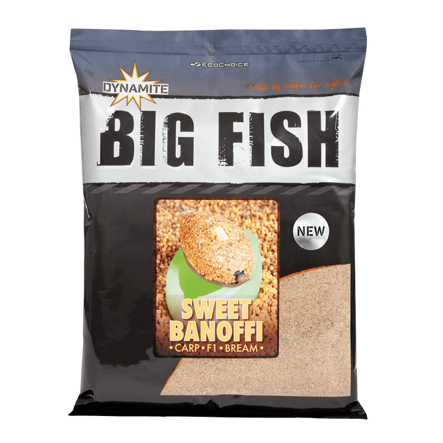Dynamite Baits - Big Fish | Sweet Banoffi | 1.8kg - Hengelsport De Goeie Vangst
