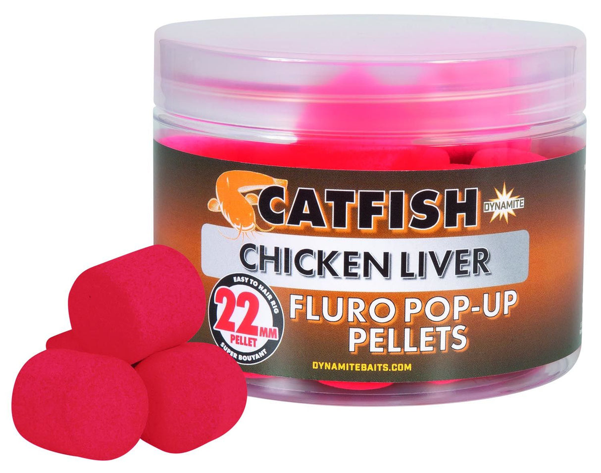 Dynamite Baits - Fluro Pop - ups Pellet | 22mm - Hengelsport De Goeie Vangst