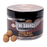 Dynamite Baits-Food Bait Pop-ups | The Source | 12mm-Bruin-12mm-Hengelsport De Goeie Vangst