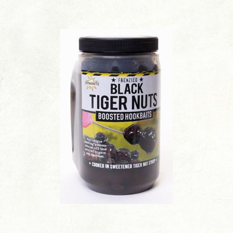 Dynamite Baits - Frenzied Black Tiger Nuts Boosted Hookbaits 500ml - Hengelsport De Goeie Vangst