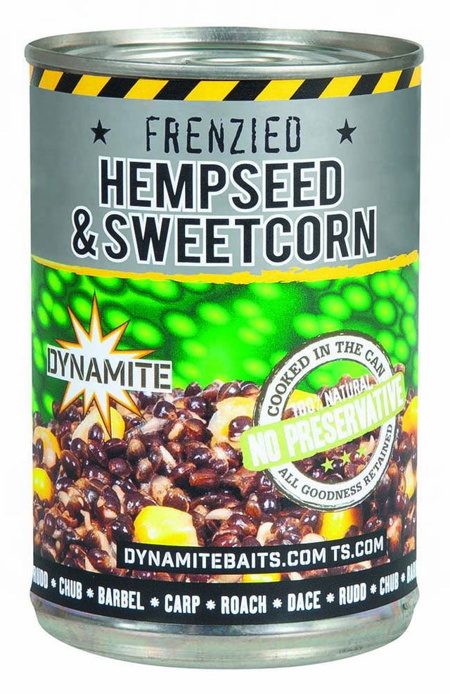 Dynamite Baits - Frenzied Hempseed & Sweetcorn - DY286 - Hengelsport De Goeie Vangst