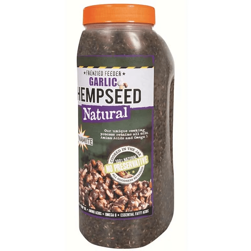 Dynamite Baits - Garlic Frenzied Hempseed | 2.5l - Hengelsport De Goeie Vangst