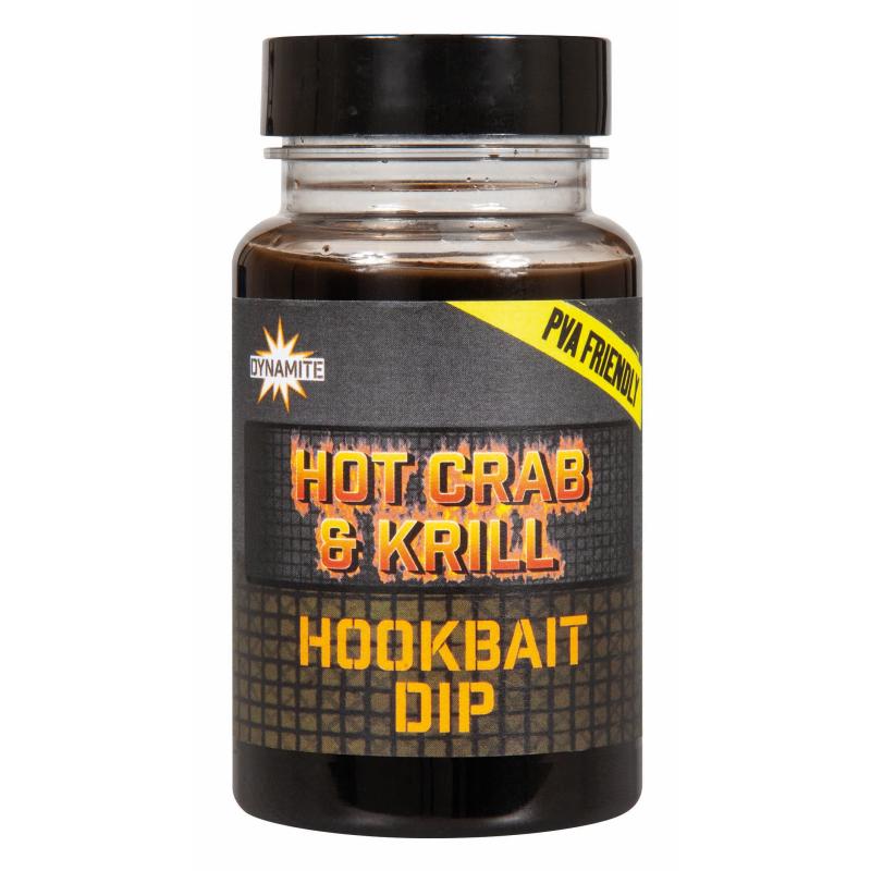 Dynamite Baits - Hot Crab & Krill Dip | 100ml - Hengelsport De Goeie Vangst