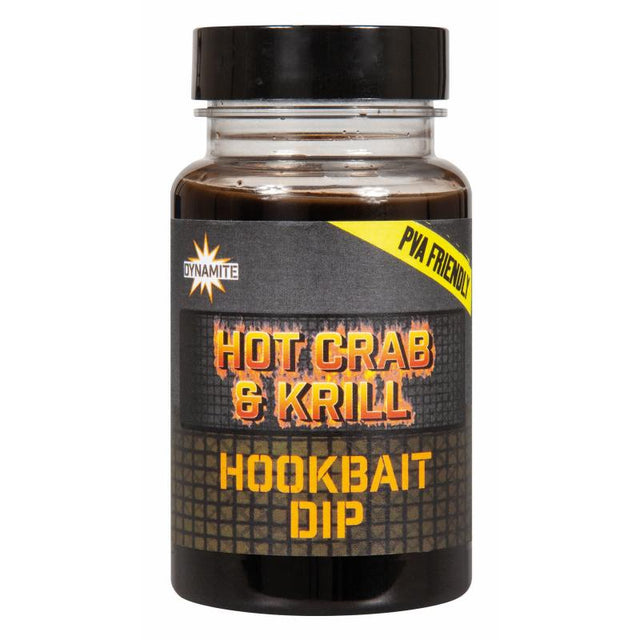 Dynamite Baits - Hot Crab & Krill Dip | 100ml - Hengelsport De Goeie Vangst
