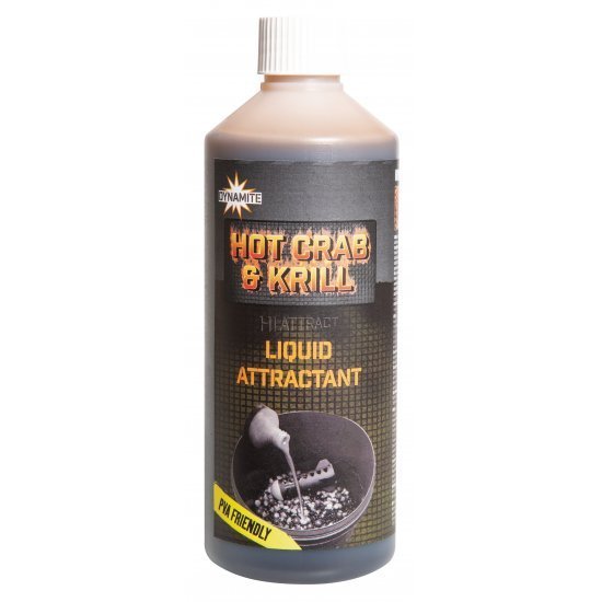 Dynamite Baits - Hot Crab & Krill Liquid | 500ml - Hengelsport De Goeie Vangst