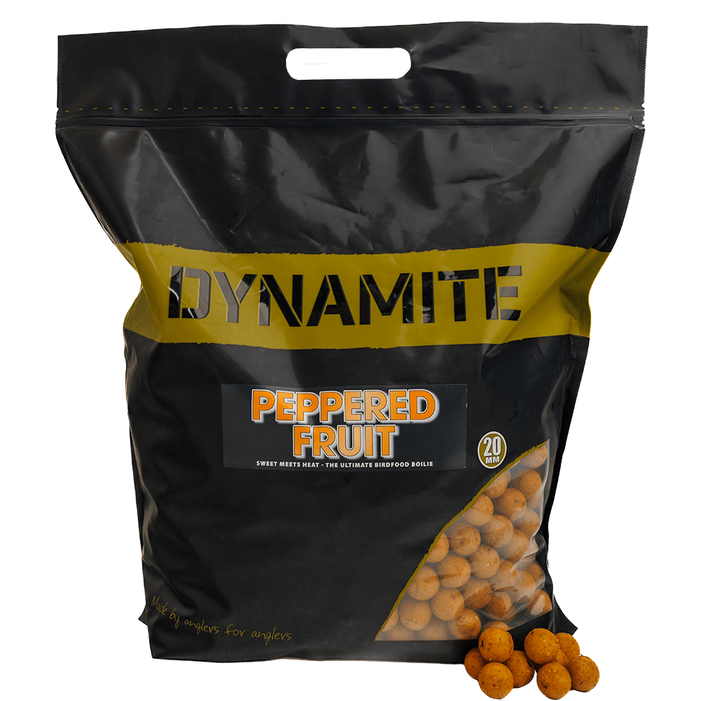 Dynamite Baits - Peppered Fruit Boilies | 1kg - DY1917 - Hengelsport De Goeie Vangst
