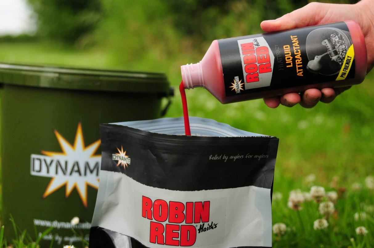 Dynamite Baits - Robin Red Liquid Attractant | 500ml - DY1260 - Hengelsport De Goeie Vangst