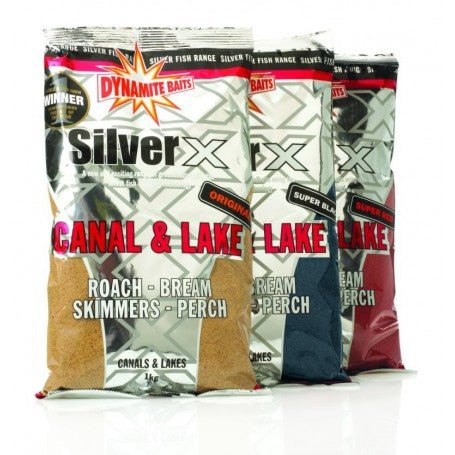 Dynamite Baits - Silver X Canal/lake Orig. 1kg - Hengelsport De Goeie Vangst