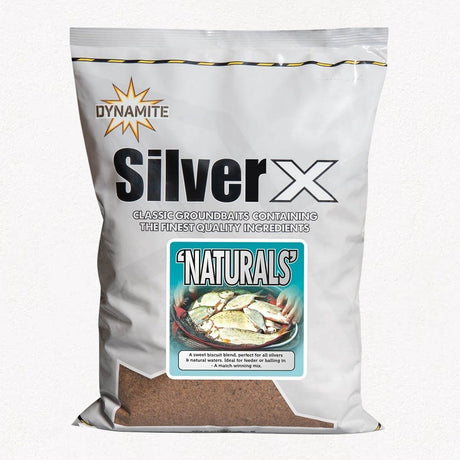 Dynamite Baits - Silver X Naturals | 1.8kg - Hengelsport De Goeie Vangst