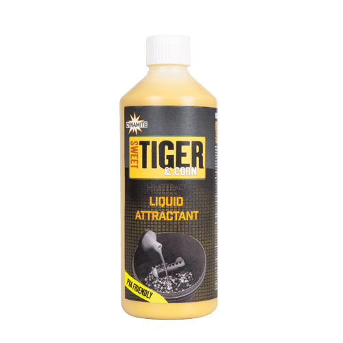 Dynamite Baits - Sweet Tiger & Corn Liquid Attractant - Hengelsport De Goeie Vangst