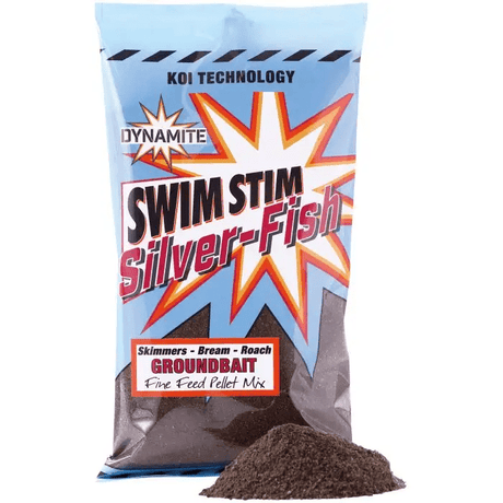 Dynamite Baits - Swim Stim Silver Fish Commercial Dark | 900g - Hengelsport De Goeie Vangst