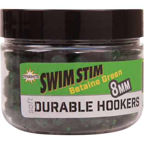 Dynamite Baits - Swim Stim Soft Durable Hookers | Betaine Green - Hengelsport De Goeie Vangst